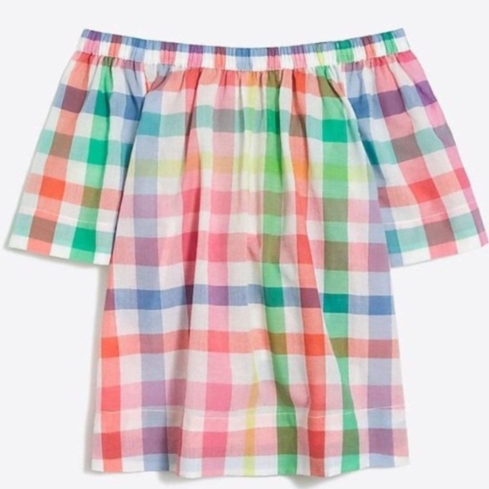 J.Crew Girls’ Off-the Shoulder Top